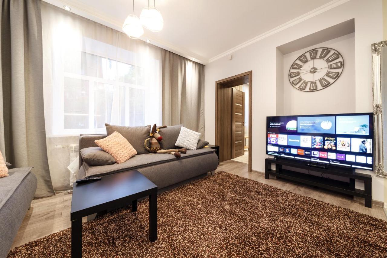 Parkcosylux Two Bedrooms Apart Free Parking Рига Экстерьер фото