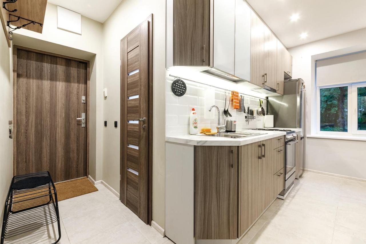 Parkcosylux Two Bedrooms Apart Free Parking Рига Экстерьер фото