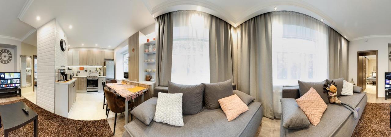 Parkcosylux Two Bedrooms Apart Free Parking Рига Экстерьер фото